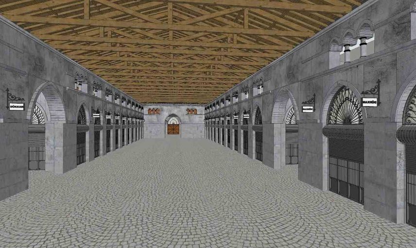 Kasaplar Çarşısı kent hafızasını canlandıracak restorasyonla dönüyor