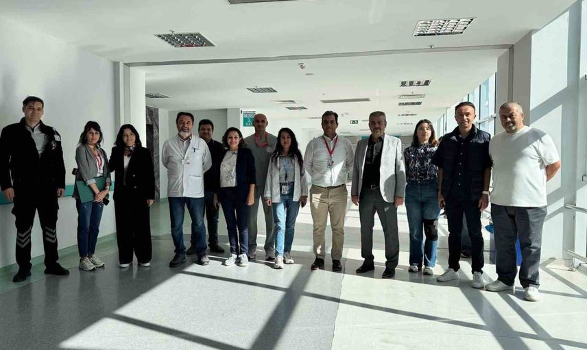 Tesis güvenliği yerinde incelendi: Muğla Eğitim ve Araştırma Hastanesi'nde bina turu