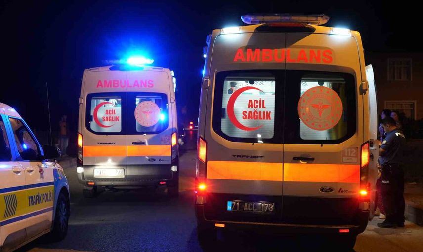 Kırıkkale'de alkollü ve ehliyetsiz sürücünün neden olduğu kaza: aynı aileden 4 yaralı