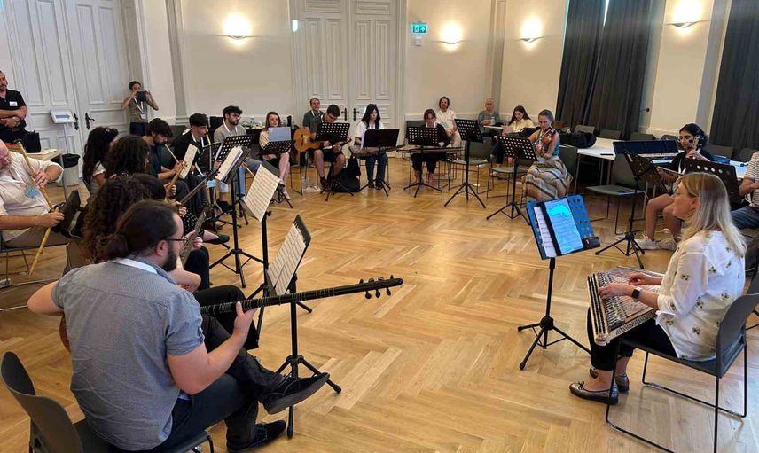 Anadolu Makam Ensemble münster akademisinde 79 tonlu eserlerle uluslararası konser verdi