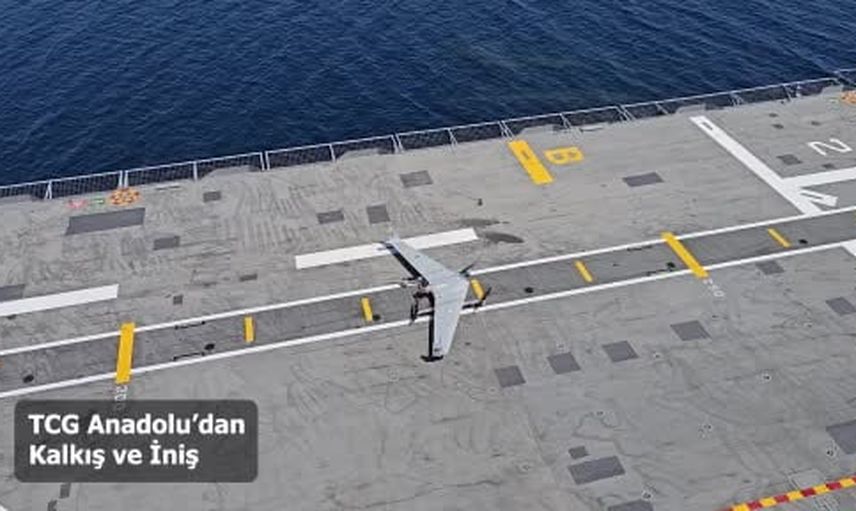Kalkan DİHA deniz denemelerini tamamladı: TCG Anadolu ve Burgazada'da uçuş başarıyla icra edildi