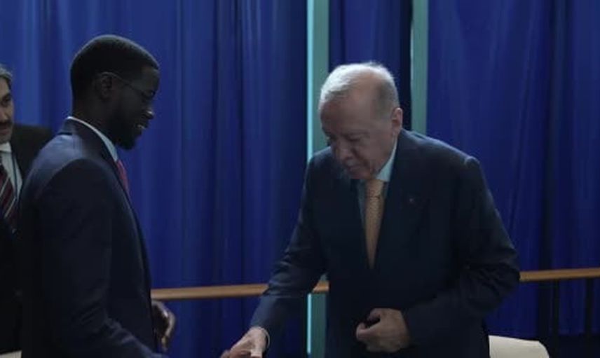 Erdoğan New York'ta Senegal ile ikili gündemi değerlendirdi