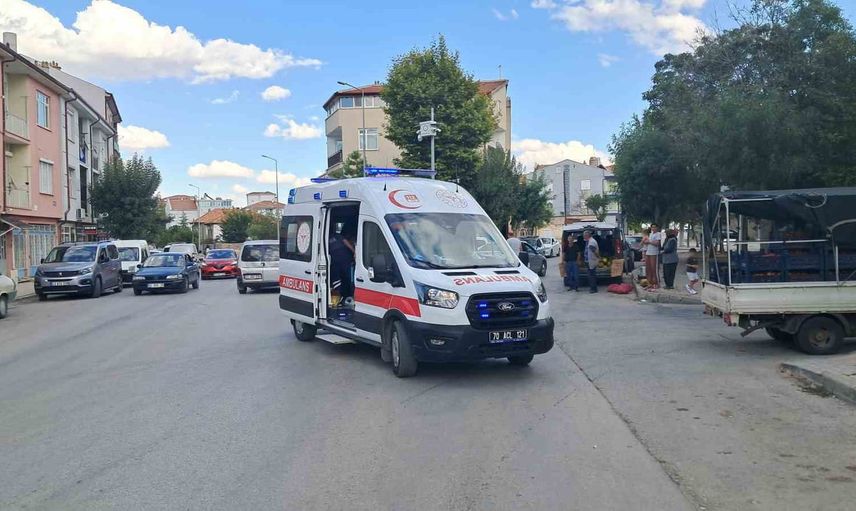 Karaman'da manevra yaparken düşen elektrikli bisiklet sürücüsü hayatını kaybetti