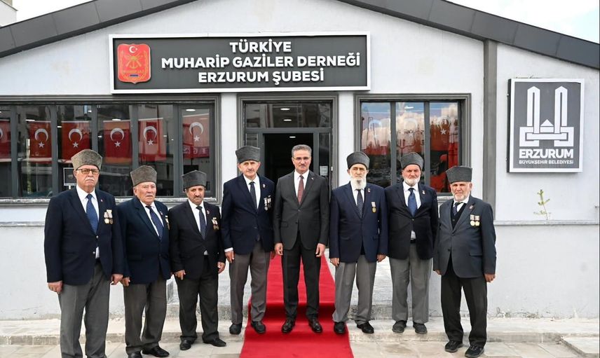 Vali Aydın Baruş'tan gazilere vefa ziyareti