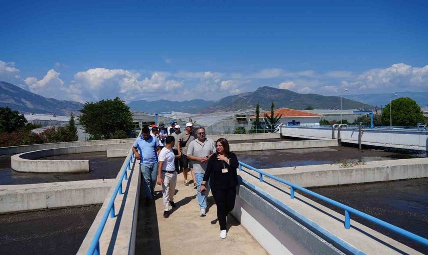 Anamur arıtma tesisi Bingen heyetiyle sürdürülebilir su çözümlerini değerlendirdi