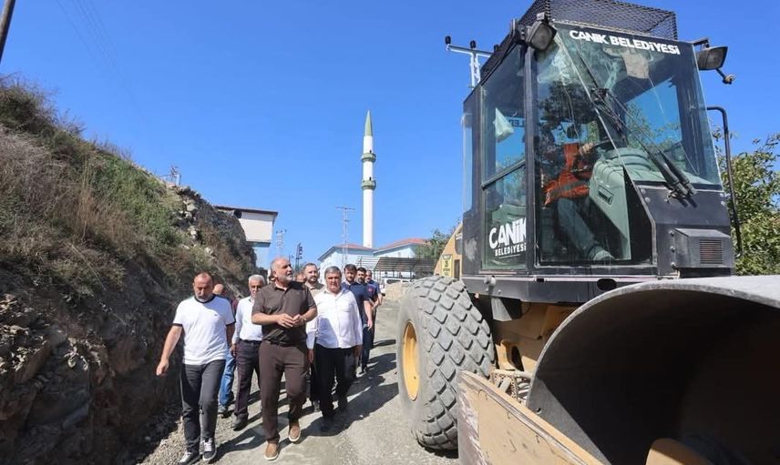 Canik’te ortak akılla yatırımlar hız kesmeden ilçeye hizmet sunuyor