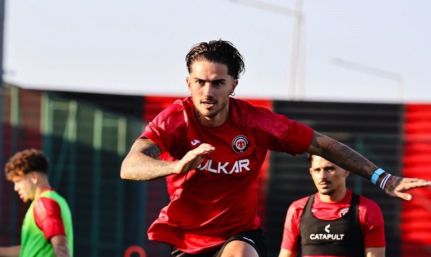 Çorum FK Kasımpaşa maçı öncesi taktik prova yaptı