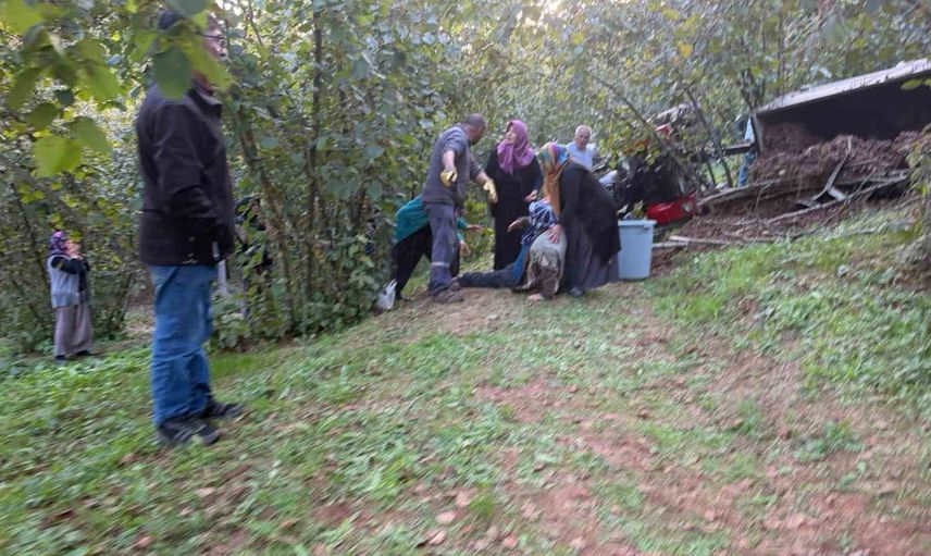 Kurudere'de traktör devrildi: sürücü hayatını kaybetti, iki yolcu yaralandı