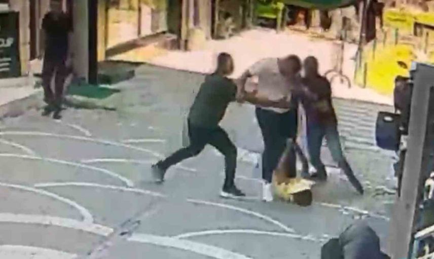 Gözler güvenlik kameralarında: Geyve'de belediye müdürü ve mimar arasındaki kavganın yeni görüntüleri