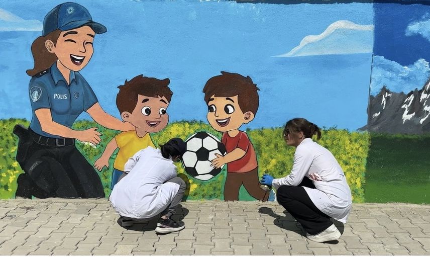 Yüksekova'nın doğası emniyet cephesinde hayat buldu