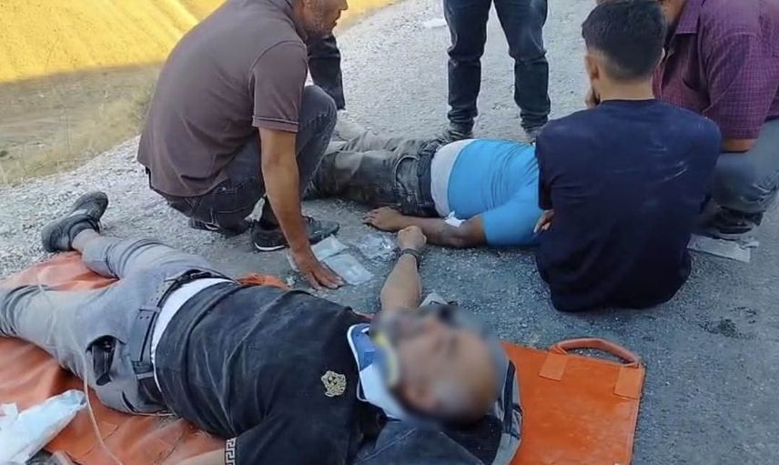 Keban'da işçileri taşıyan minibüsün düşüşü: 5'i ağır 13 yaralı
