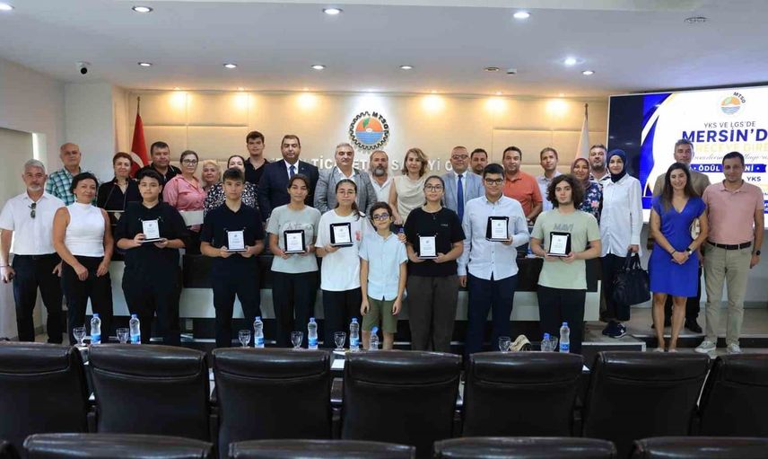 MTSO’dan başarıya plaketi: LGS'de tam puan ve YKS'de ilk 100'e girenlere ödül