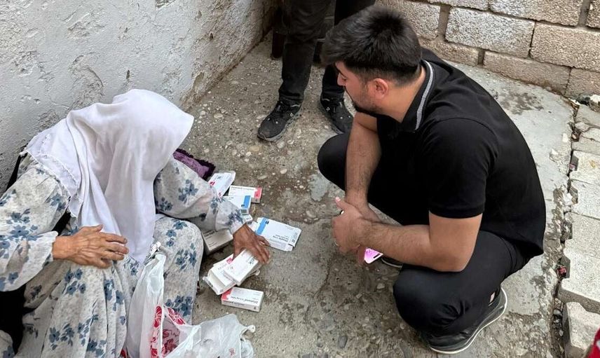 Silopi’de dayanışma eli uzandı: Kızılay iki kardeşin umudunu tazeledi