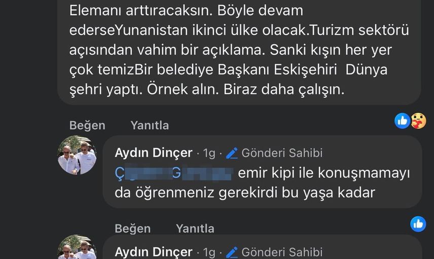 Avşa'da temizlik tartışması büyüdü: başkanın sözleri tepki çekti