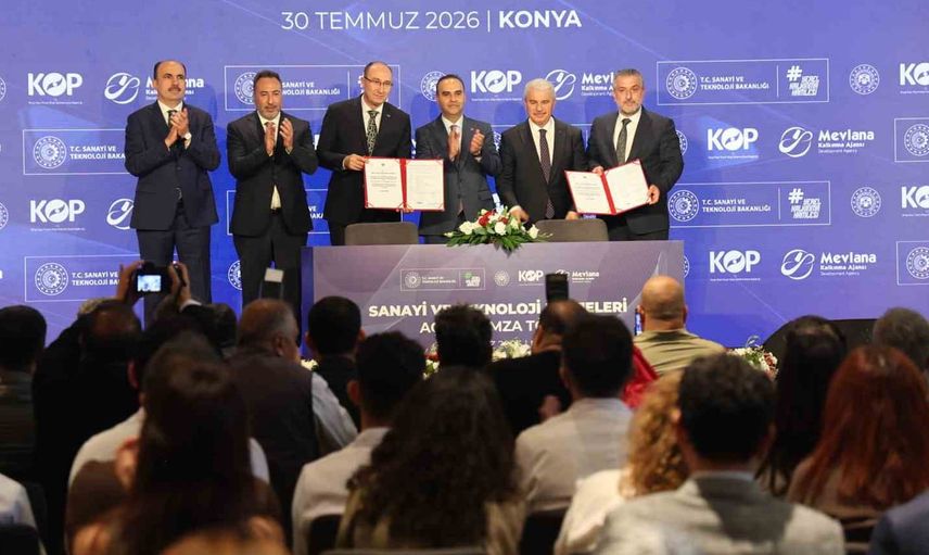 Bakan Kacır: Konya'ya 11,1 Milyar TL'lik Yatırım ve 33 Proje Protokolü