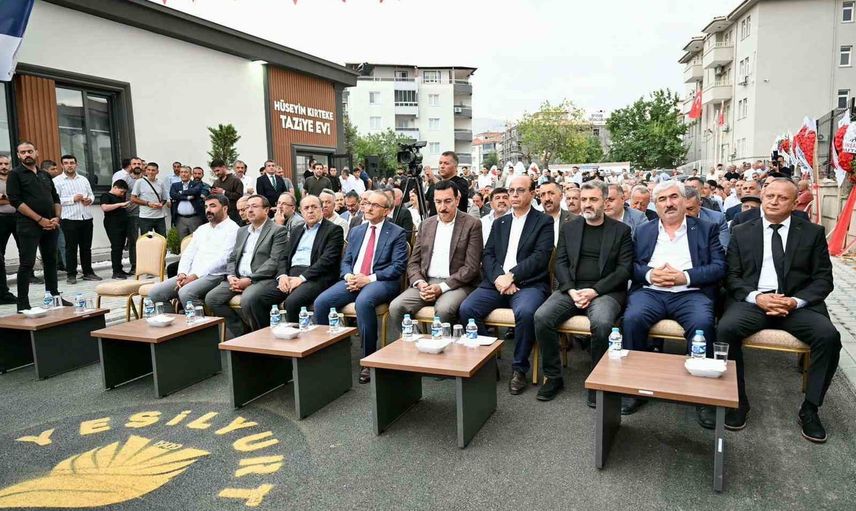 Yeşilyurt'ta vefa eseri: Hüseyin Kırteke taziye evi hizmette