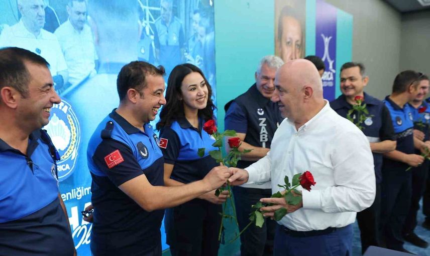 Darıca zabıta ekipleriyle buluştu: hizmet ve fedakârlığa teşekkür