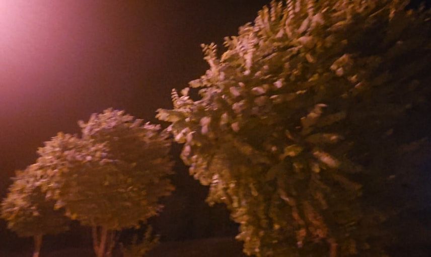 Elazığ’da gündüz bunaltan sıcaklık gece kuvvetli rüzgarla yerini aldı