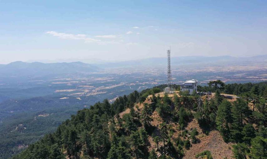 Denizli’nin ormanları insansız gözetimle 7 gün 24 saat korunuyor