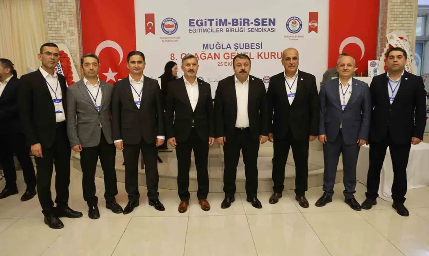 Muğla eğitim-bir-sen'de yeni dönem: Önder Uçak güven tazeledi