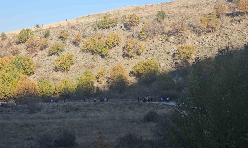 Ortaseki Ormanları'nda sonbaharın renk cümbüşü