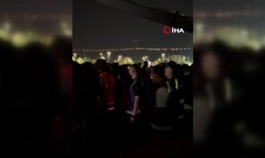 Konserde Semicenk'in uyarısına rağmen kavga çıktı