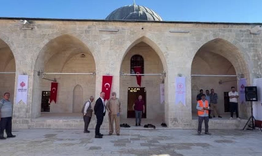 musalla camii restorasyonun ardından yeniden ibadete açıldı