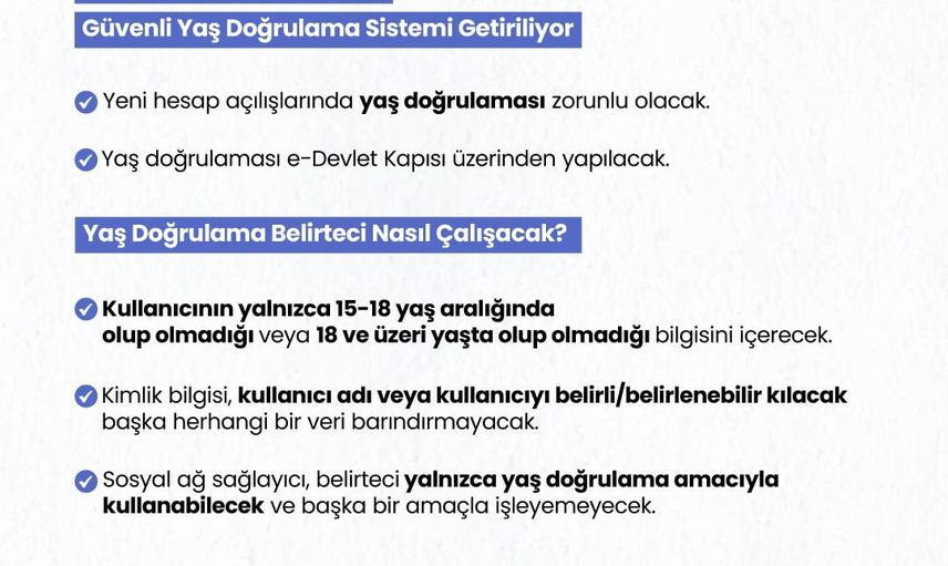 Çocuklara güvenli dijital alan için yeni yönetmelik