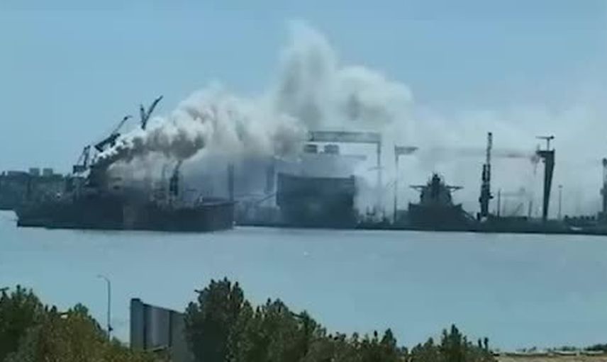Tersanede çıkan yangın Qingdao'da kuru yük gemisinde 25 kişi yaşamını yitirdi