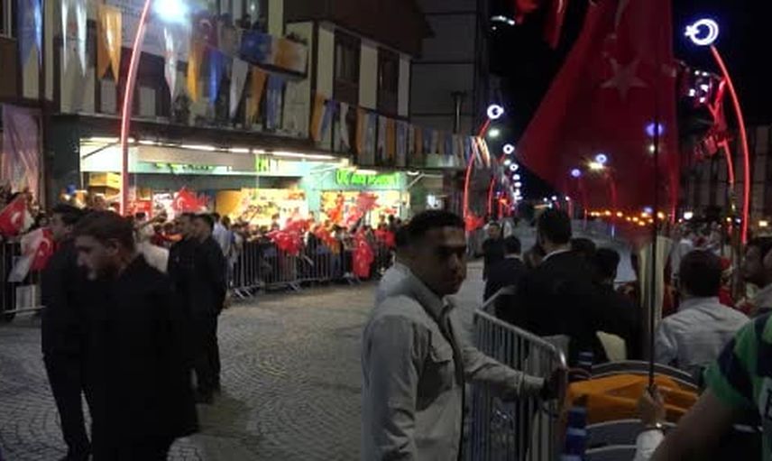 Rize'de birlik çağrısı: Güneysu'da Erdoğan'dan seçim vurgusu