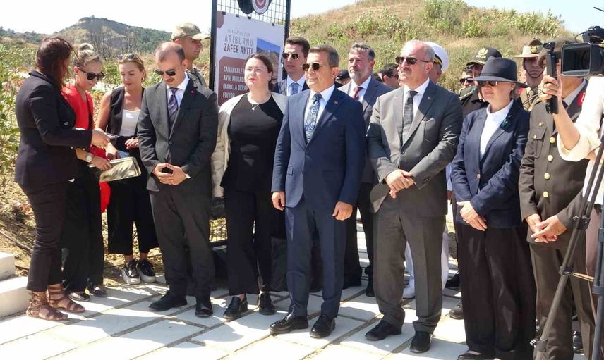Conkbayırı'nda anma ve ihya: anıta kavuşan Arıburnu
