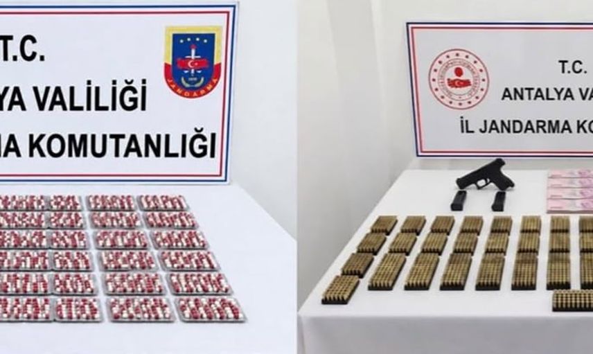 Kepez ve Döşemealtı'nda ele geçirilenler operasyonun boyutunu ortaya koydu