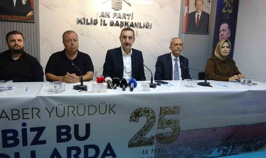 Kilis teşkilatı AK Parti'nin 25 yıllık dönüşümünü kutladı