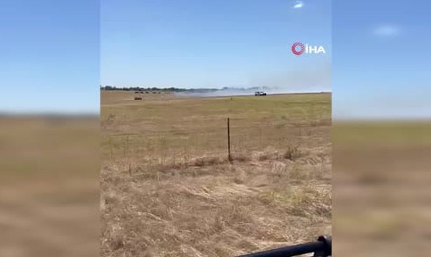 Texas'ta çalılığa düşen Apache helikopteri iki askerin hayatını aldı