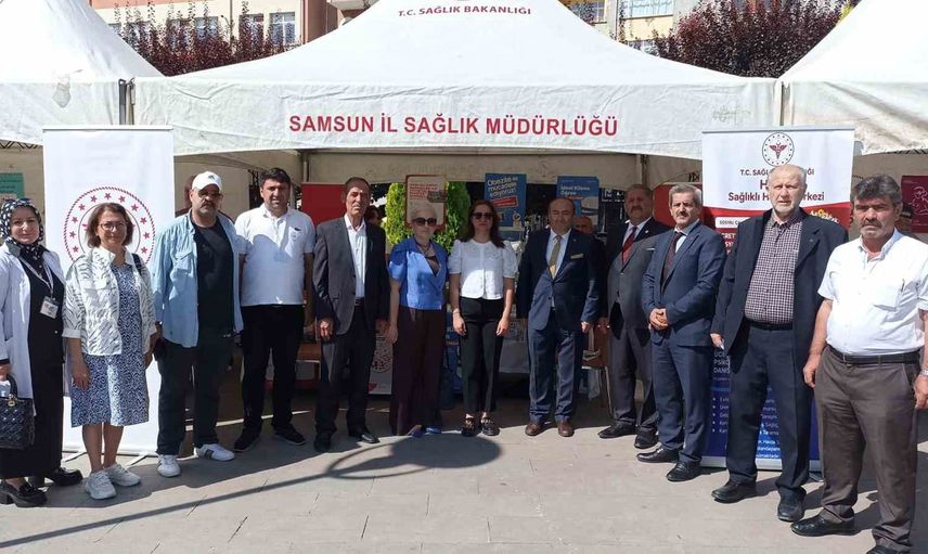 Havza'da halk sağlığı haftasında koruyucu sağlık bilinci öne çıktı