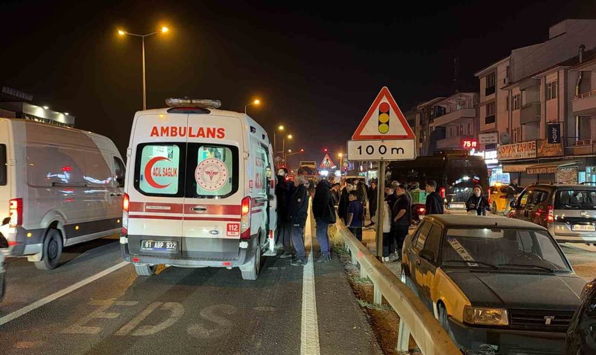 Beyciler kavşağında çarpışma: motosiklet sürücüsü yaralandı