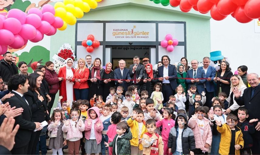 Egekent Karaman’da 220 çocuğa hizmet verecek gelişim merkezi açıldı