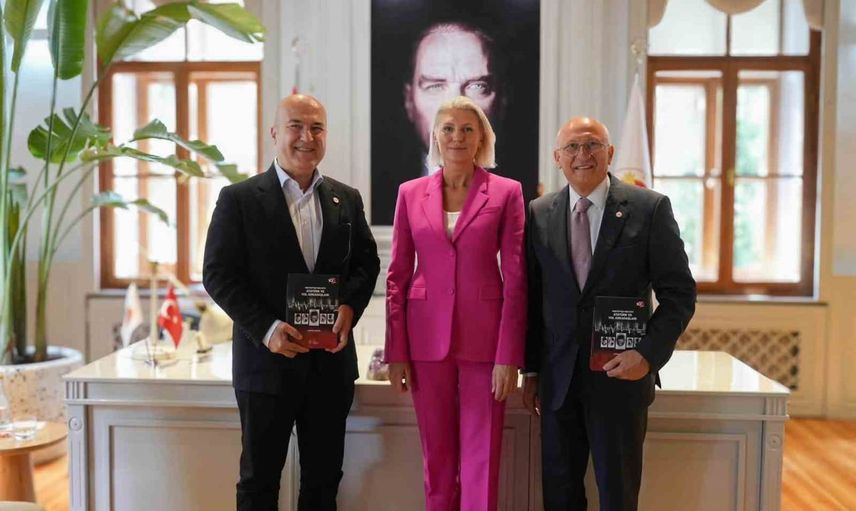 Başkan Subaşı, yerel ve ulusal gündemi konuşmak üzere Çakırözer'i konuk etti