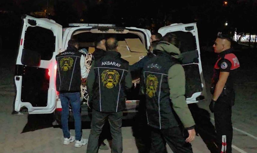 Ayak izleri kamerada çözüldü: Aksaray'da tır ve inşaat hırsızı yakalandı