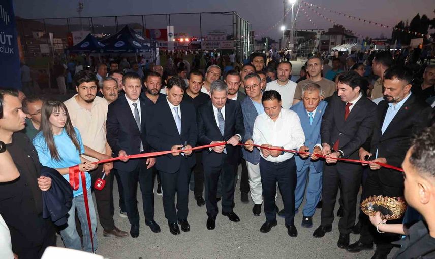 Sporla festival alanında çocuk neşesi yükseldi