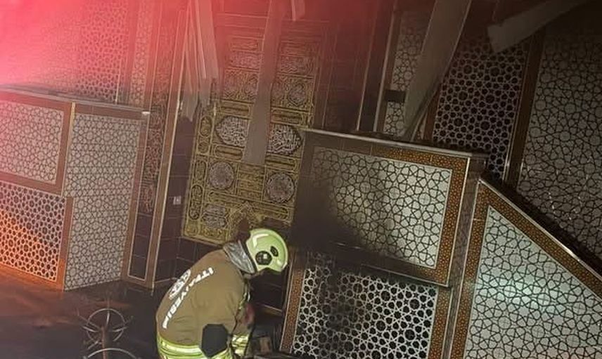 Özyörük'te camide çıkan yangın itfaiyenin hızlı müdahalesiyle kontrol altına alındı
