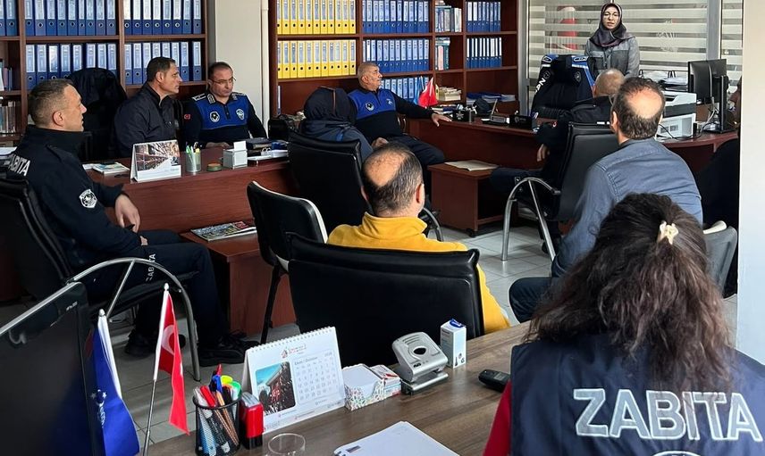 Akçakoca'da zabıta sağlık elçileriyle toplum sağlığına hazırlık yaptı
