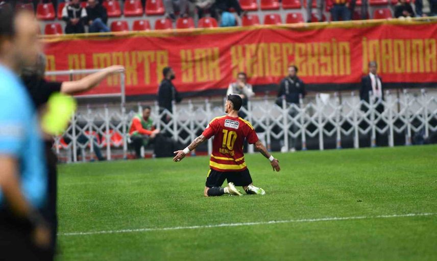 Benhur Keser Manisa FK maçında attığı golle sayısını 3'e yükseltti