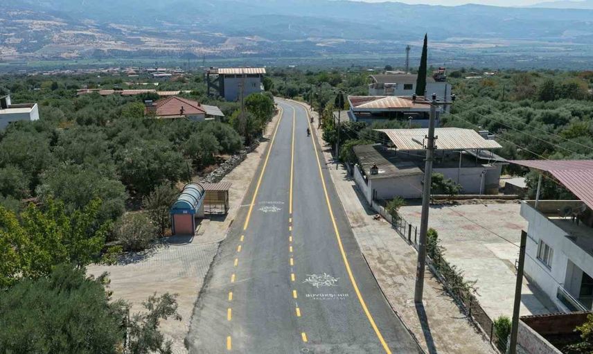 Kuyucak'ta Gencelli ve Gencellidere yolu yenilendi