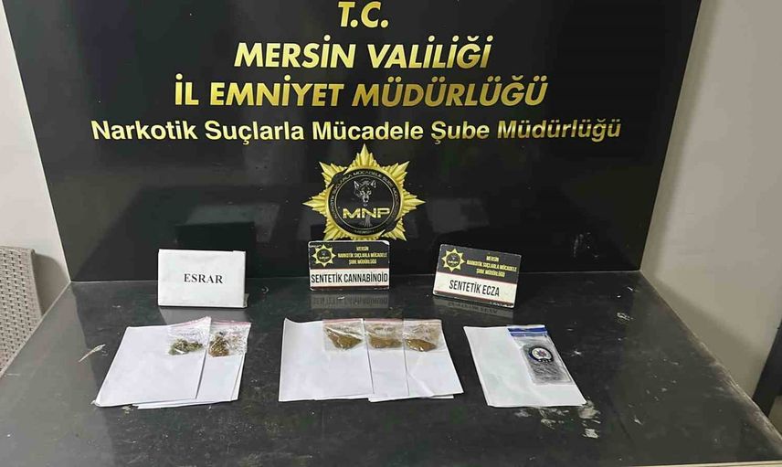 Mersin'de torbacılara yönelik operasyonda üç şüpheli tutuklandı