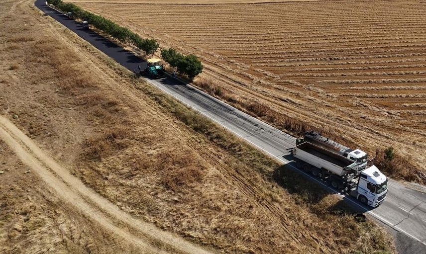 Yağcı Mahallesi bağlantı yolu ikinci etap çalışmayla asfalta kavuştu