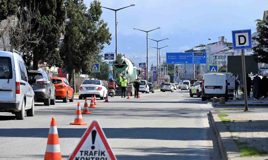 Ordu'da yoğun trafik denetimi: 18 bin araç ve sürücü incelendi