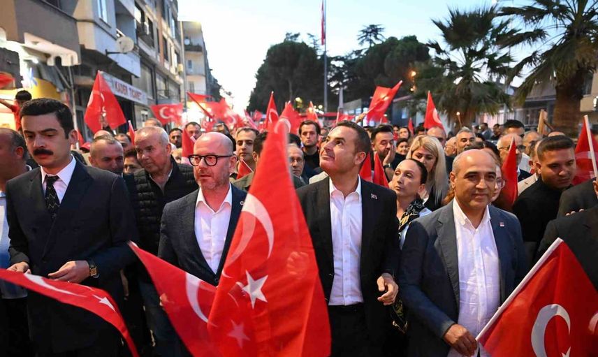 Manyas’ta 104. yılda fener alayında birlik ve vefa mesajı