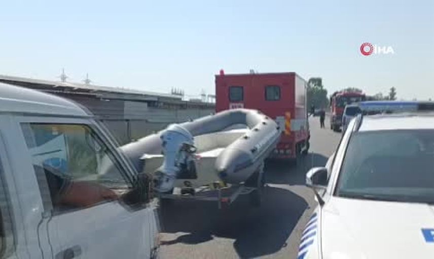 Ovaeymir'de serinleme uğruna kanala giren çocuk kritik durumda