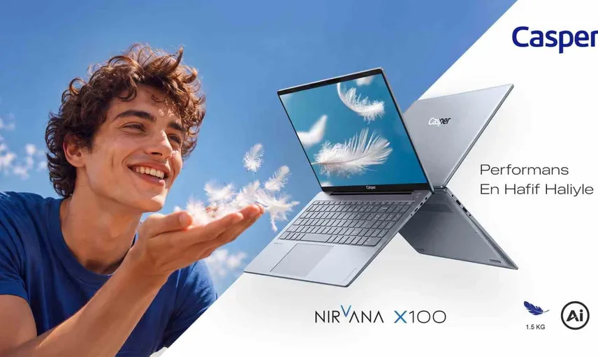 Geniş ekranı hafiflikle buluşturan Casper Nirvana X100